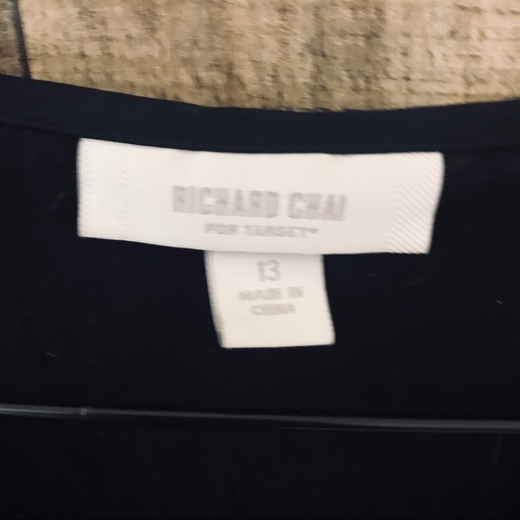 RICHARD CHAI  black sheer mini dress - Picture 7 of 7